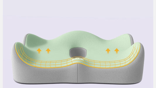 Our ergonomic cushion allows you to enjoy 8 hours of pain-free comfort