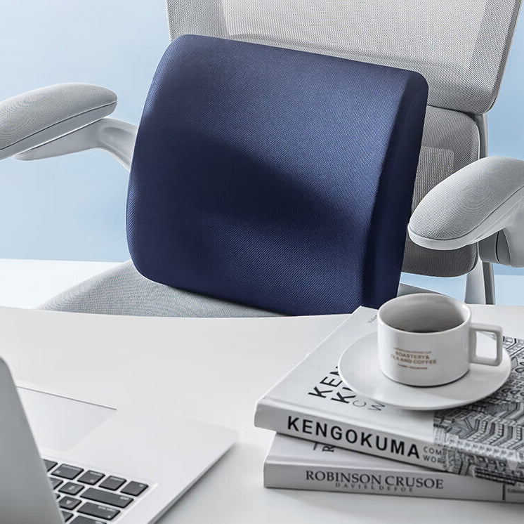 Square Memory Foam Lumbar Cushion Office Car Lumbar Cushion