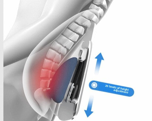 Car lumbar cushion backrest adjustable