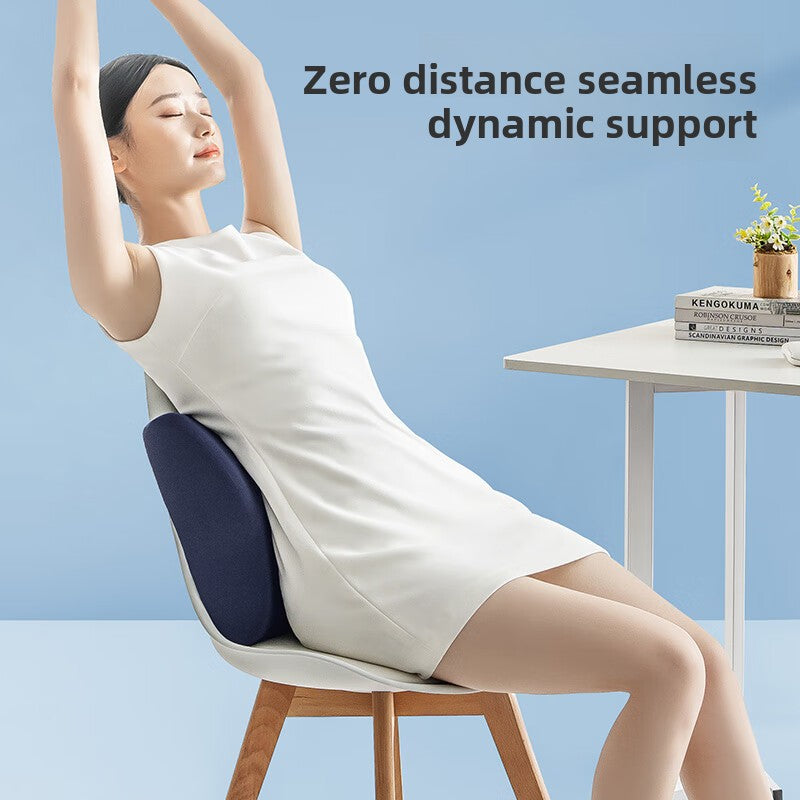 Square Memory Foam Lumbar Cushion Office Car Lumbar Cushion