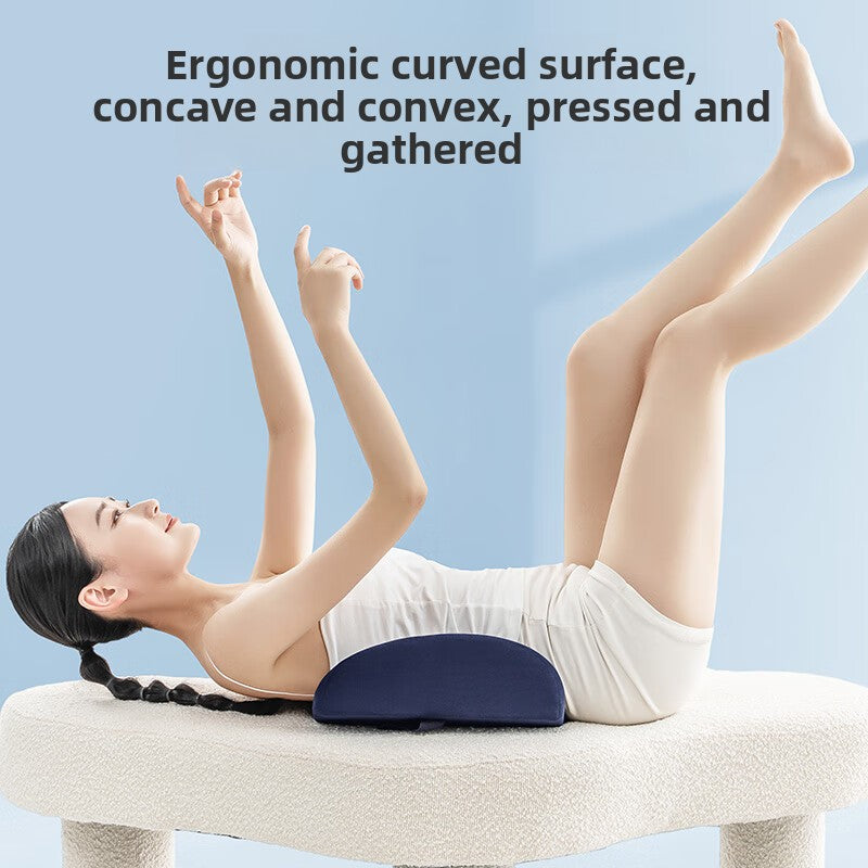 Square Memory Foam Lumbar Cushion Office Car Lumbar Cushion
