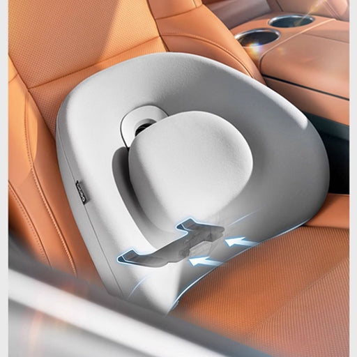Car lumbar cushion backrest adjustable