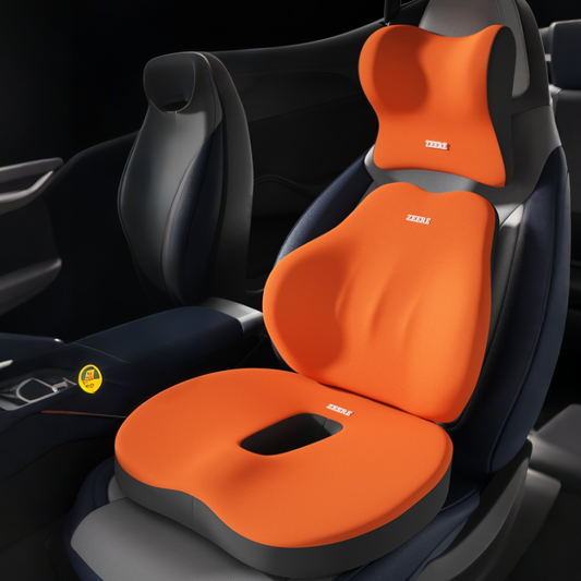 Car Seat Lumbar Support Seat Booster Cushion Adult Booster Seat for Driving