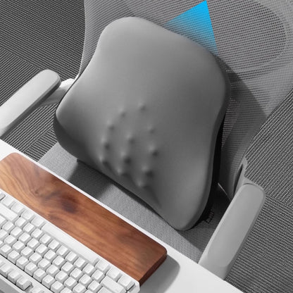 Auto Memory Foam Lumbar Support with Electric Massage