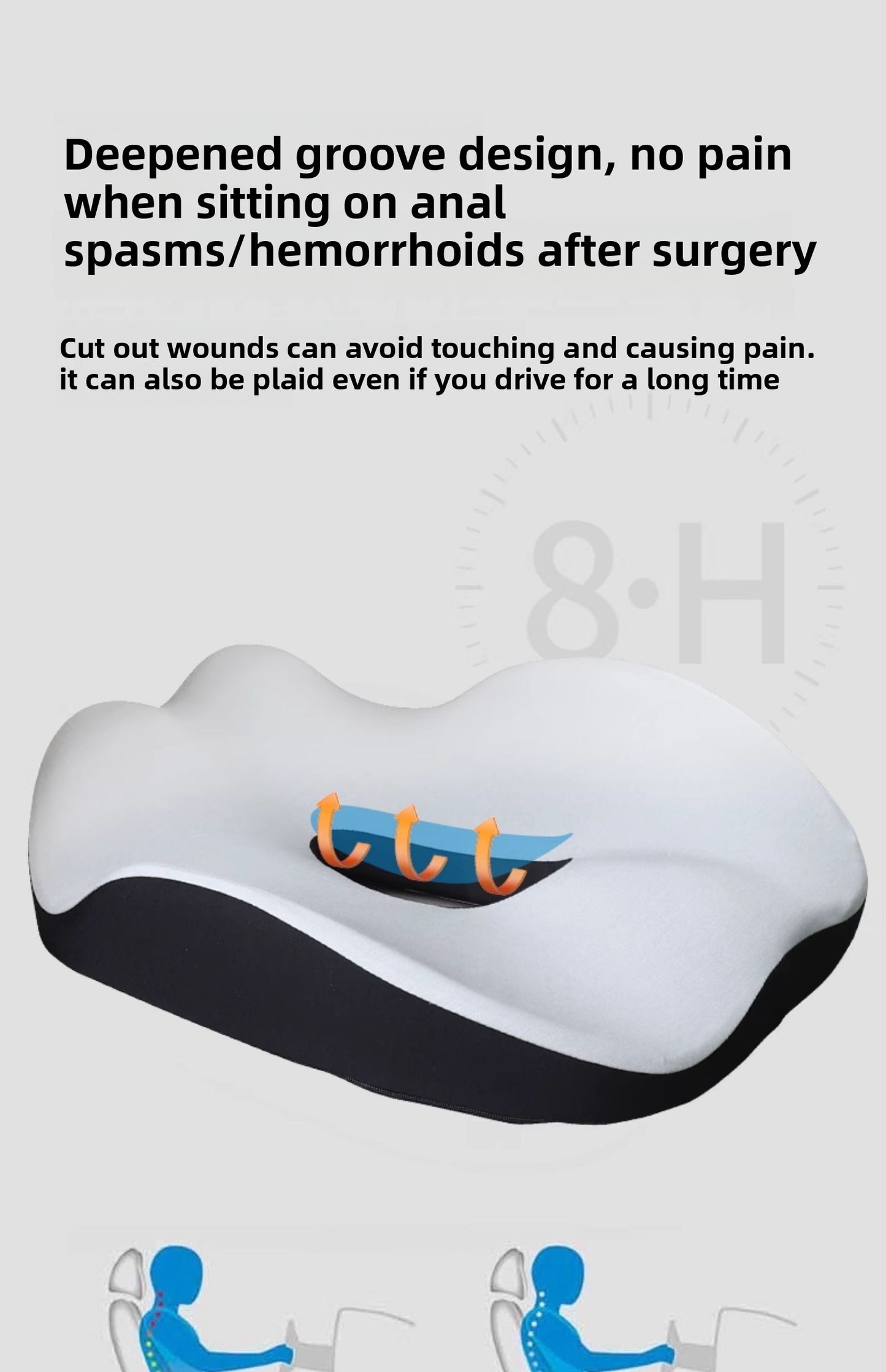 Car Cushion Hemorrhoid Cushion Prostate Tailbone Protection Cushion