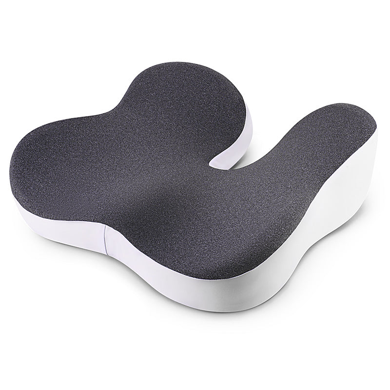 Patented pressure-reducing cushion for prolonged sitting in cars, office/home chairs, wheelchairs - Ultra-high density memory foam for hips, tailbone, coccyx, sciatica