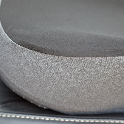 Patented pressure-reducing cushion for prolonged sitting in cars, office/home chairs, wheelchairs - Ultra-high density memory foam for hips, tailbone, coccyx, sciatica