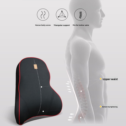 Car lumbar support pillow Lumbar support headrest