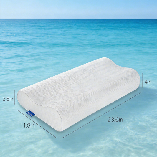 Memory Foam Pillow  Relieves Neck Pain and Insomnia